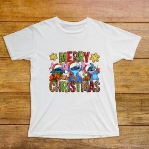 Stitch Christmas Graphic T Shirt